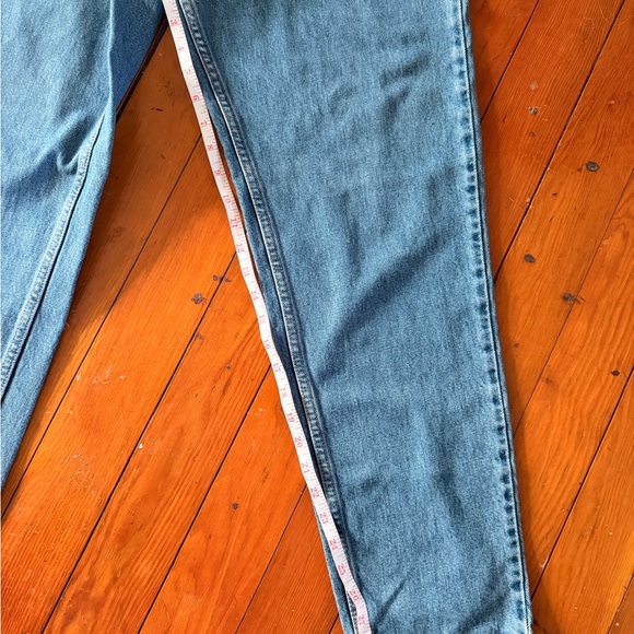 Levi’s 550 - SZ 10 Misses - Classic Blue Denim Jeans - Picture 5 of 7